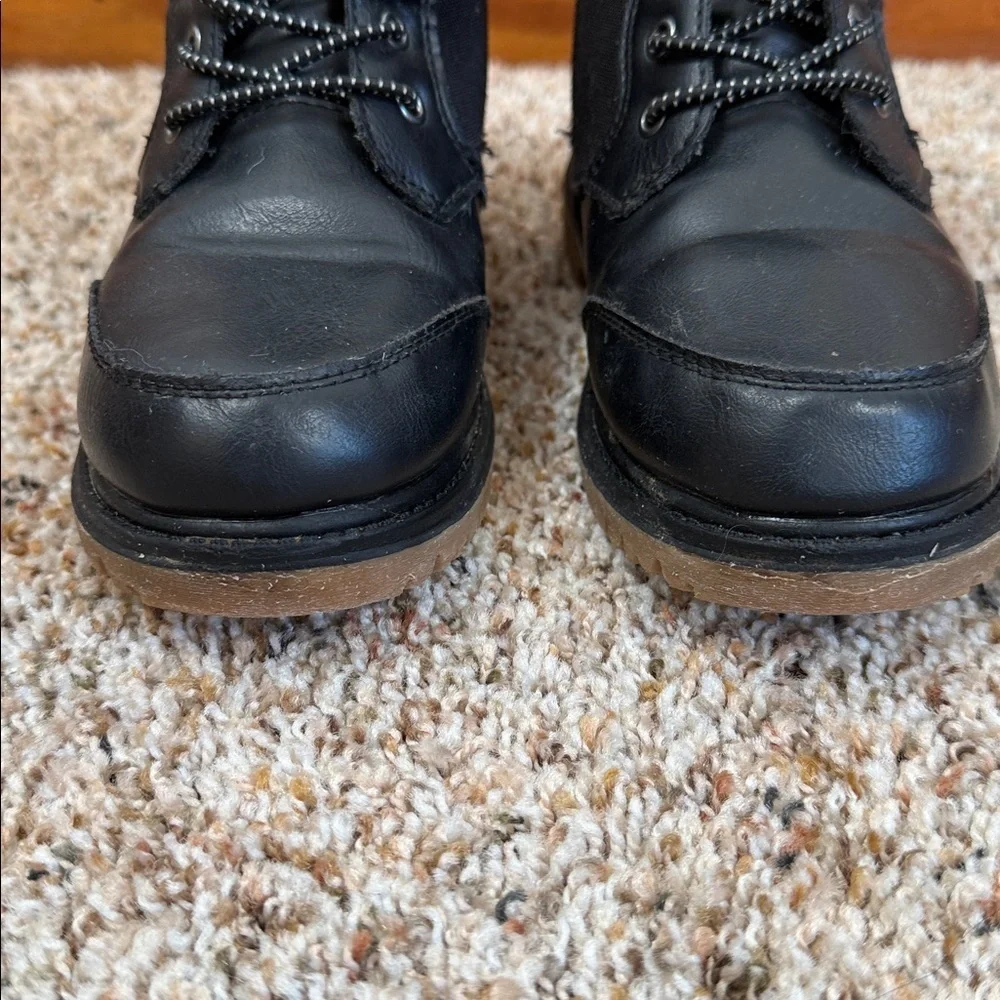 Wonder Nation Black Boots Kids Size 11